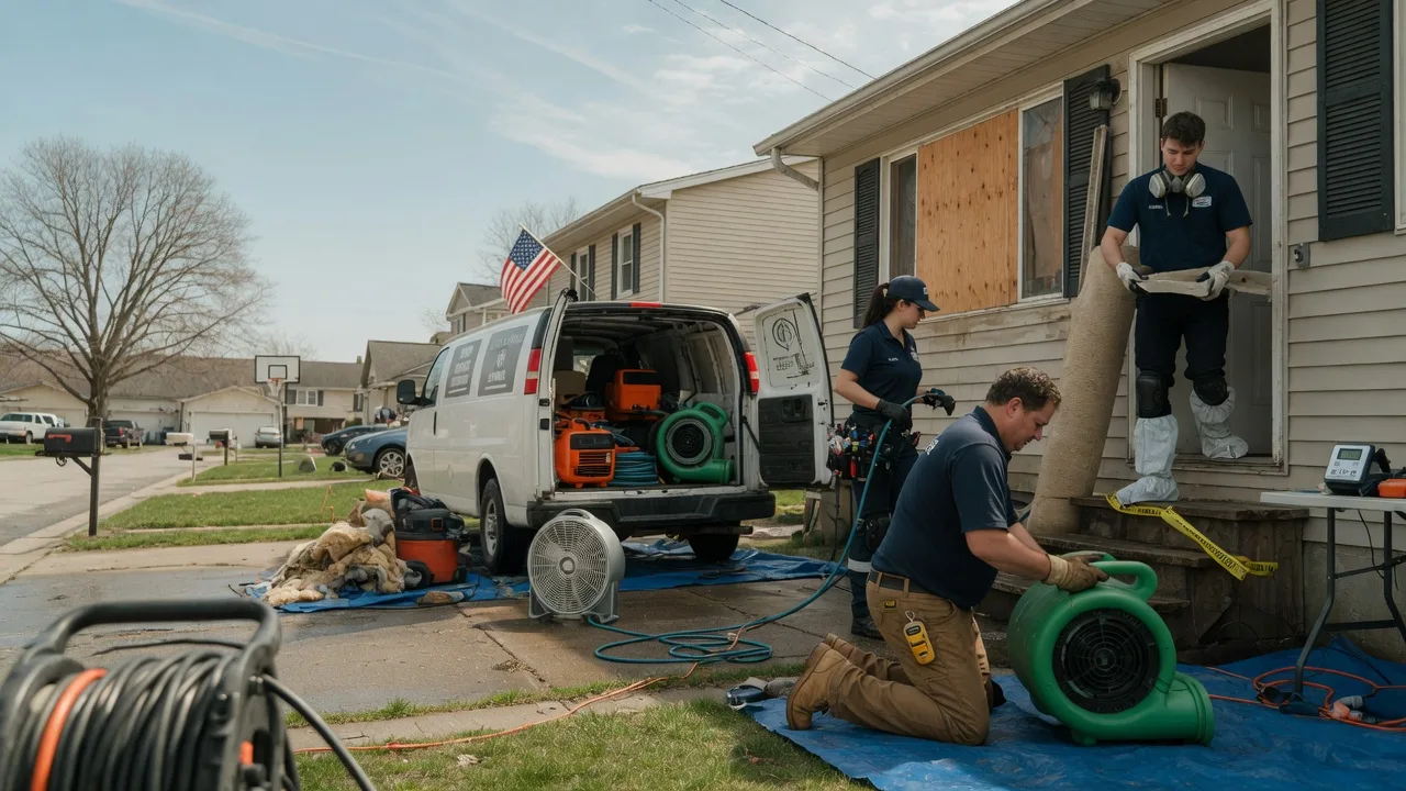 Water Damage Restoration in Cincinnati, OH near me
